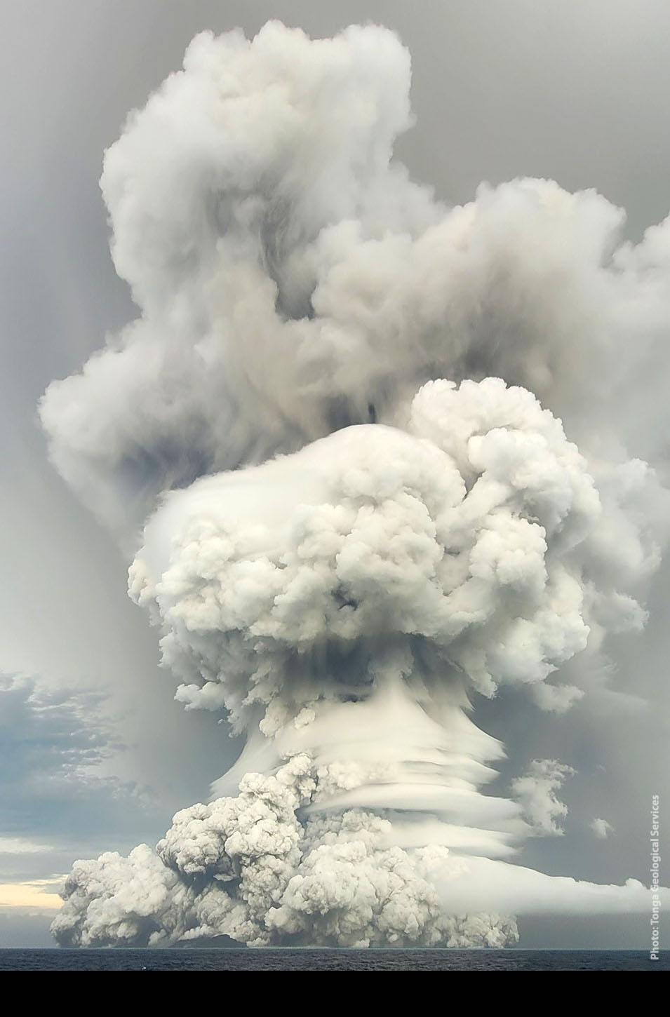 Tongan geologists observe stunning eruptions at Hunga